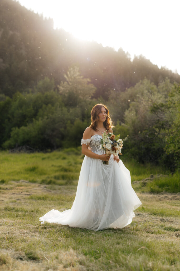Intimate bozeman montana wedding venue and photographer
